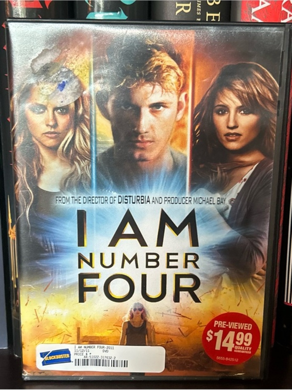 I Am Number Four DVD
